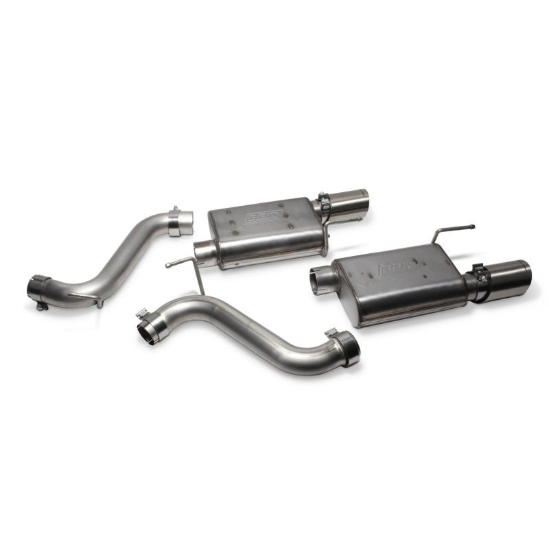BBK 2015-2016 Ford Mustang GT Varitune Axle-Back System (Cut & Clamp Direct Bolt On Design)
