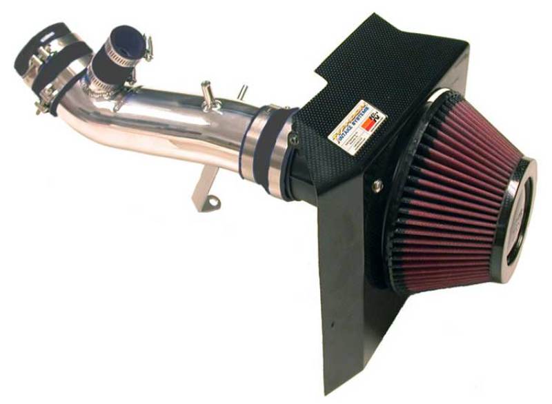 K&N 2003-2004 Evo 8 ONLY Polished Typhoon Short Ram Intake (knn69-6543TP)