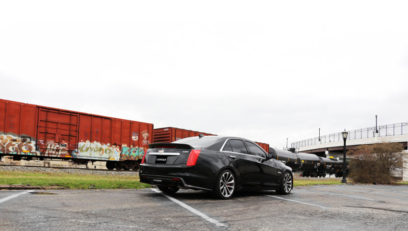 CORSA Performance 2016-2019 Cadillac CTS V 6.2L V8 2.75in Black Sport Axle-Back Exhaust - photo 4