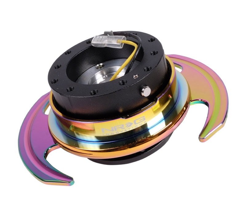 NRG Quick Release Kit Gen 3.0 - Neochrome (SRK-650BK-MC)
