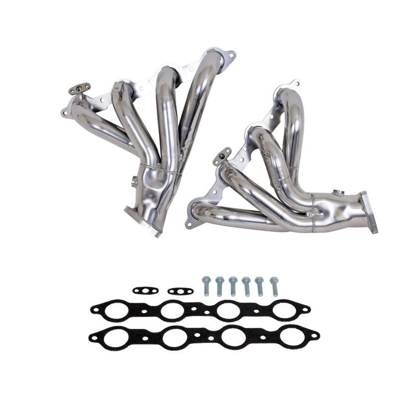BBK 1997-1999 Corvette C5 LS1 Shorty Tuned Length Exhaust Headers - 1-3/4 Silver Ceramic