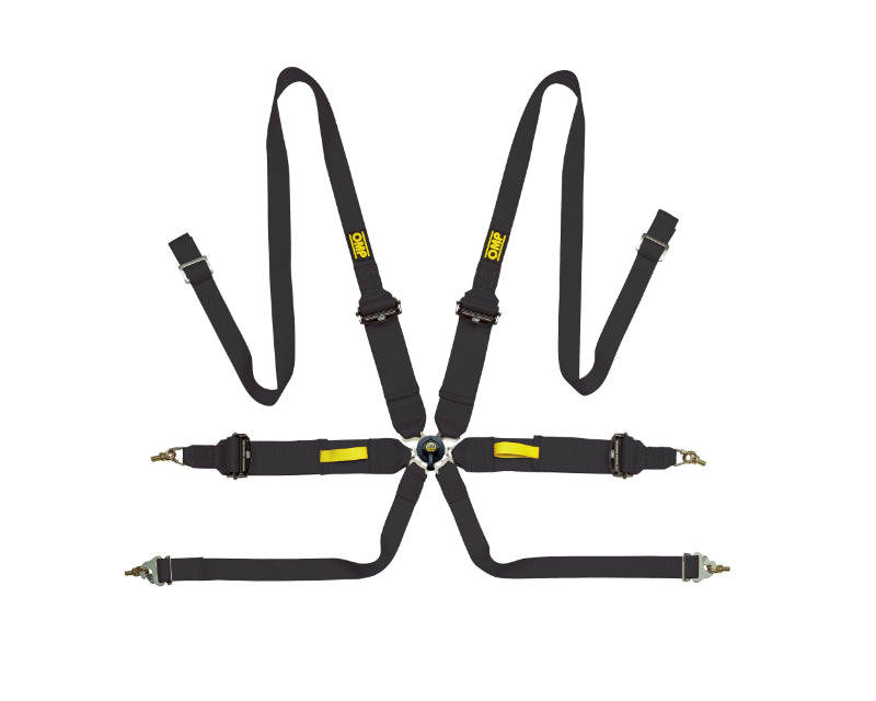 OMP Tecnica 3/2 Safety Harness Black (DA0-0203-A02-071)