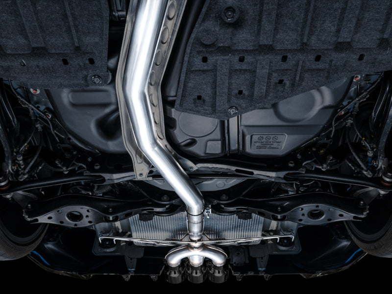AWE Tuning 2023 Honda Civic Type R FL5 Track Edition Exhaust with Triple Diamond Black Tips - photo 5