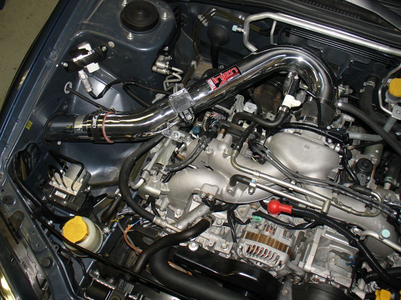 Injen 2005-2007 Subaru Impreza RS 2.5L-4cyl Black Cold Air Intake (injSP1222BLK) - photo 4