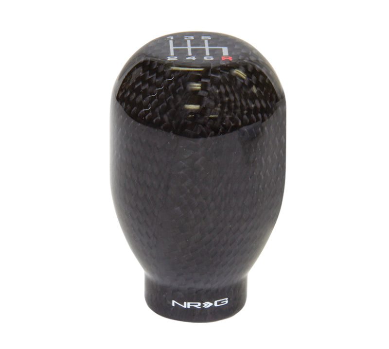 NRG Universal Shift Knob 42mm - Heavy Weight 480G / 1.1Lbs. - Black Carbon Fiber (6 Speed) (SK-100BC-1-W) - photo 2
