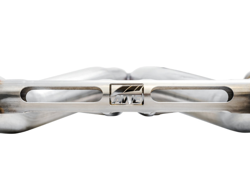 AWE Tuning 2016-2019 Chevrolet Camaro SS Non-Res Cat-Back Exhaust - Track Edition (Quad Diamond Black Tips) - photo 4