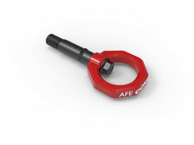 aFe Control Rear Tow Hook Red 20-21 Toyota GR Supra (A90) (450-721002-R) - photo 2