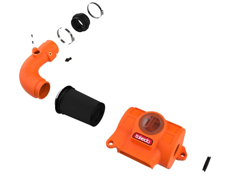 aFe 2022-2023 Toyota GR86 / Subaru BRZ Takeda Momentum Pro 5R Orange Edition Cold Air Intake System (afe56-70056KN) - photo 2