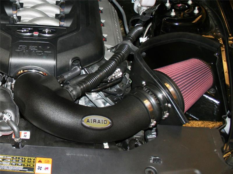 Airaid 2011-2014 Ford Mustang GT 5.0L Race Only (No MVT) MXP Intake System w/ Tube (Oiled / Red Media) (air450-303) - photo 4