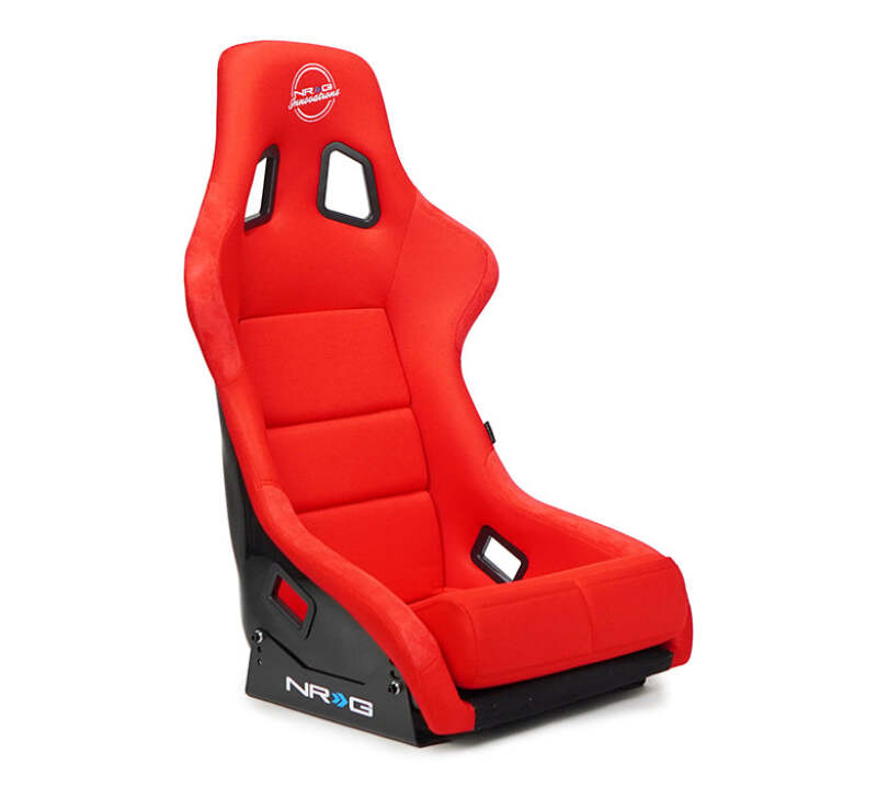 NRG FRP Fiber Glass Bucket Seat (Red) - XLarge (FRP-304RD-NRG)