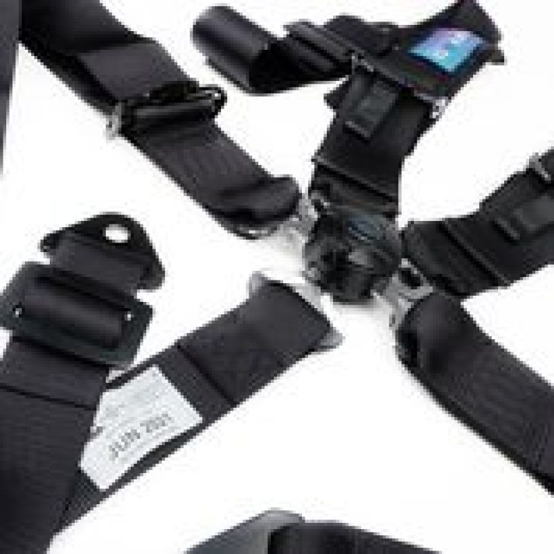 NRG 5PT 3in. Seat Belt Harness / Cam Lock - Black (SBH-B6PCBK) - photo 3