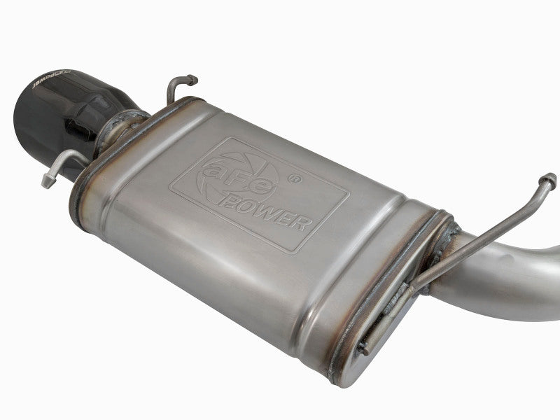 aFe MACH Force-Xp 3in Cat-Back Stainless Steel Dual Exhaust System with Black Tips 2009-2015 Cadillac CTS-V - photo 3