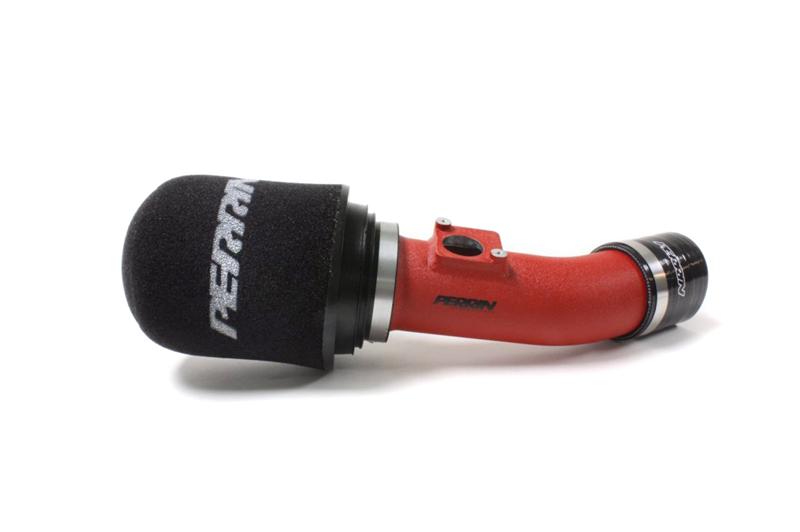 Perrin Performance 2002-2007 Subaru WRX/STi / 2004-2008 Forester XT Short Ram Intake - Red (perPSP-INT-201RD)