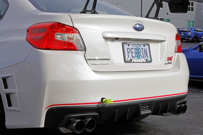 Perrin 15-21 Subaru WRX/STI / 24-26 Crosstrek / 25-26 Forester Tow Hook Kit (Rear) - Neon Yellow (PSP-BDY-252NY) - photo 6