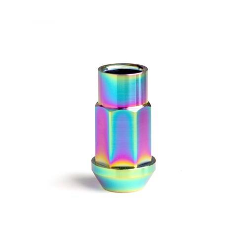 BLOX Racing 7-Sided Forged Ti Lug Nuts - Burnt Titanium - 12x1.25 - Single (BXAC-00134)