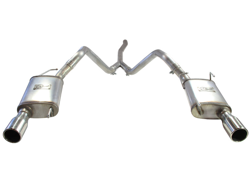 aFe MACH Force-Xp 2005-2009 Ford Mustang V6 4.0L 2-1/2in. 409 Stainless Steel Cat-Back Exhaust - photo 4