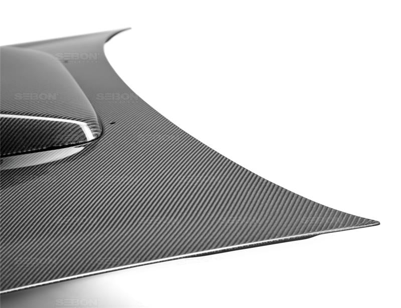 Seibon 2006-2007 Subaru WRX/STI OEM Carbon Fiber Hood - photo 6