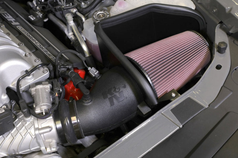 K&N 2018 Dodge Challenger Demon V8-6.2L F/I AirCharger Performance Intake (knn63-1577) - photo 2