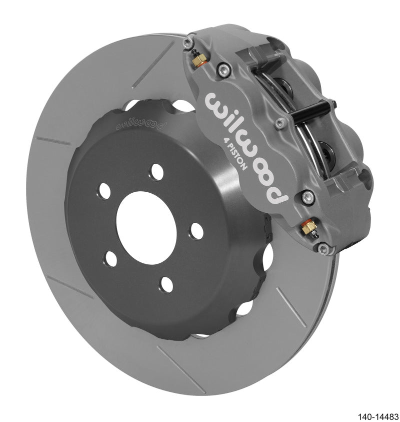 Wilwood 2015-2023 Ford Mustang Forged Superlite 4R Rear Big Brake Kit (14in)