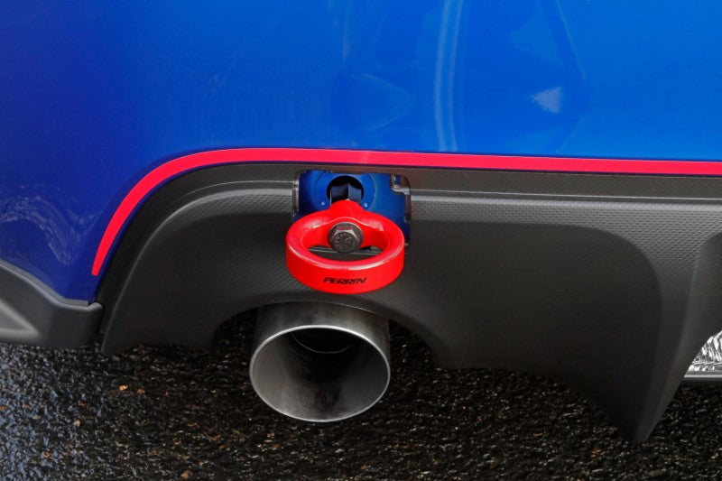 Perrin 13-26 Subaru BRZ / 13-20 Scion FR-S & Toyota 86 / 22-26 GR86 Tow Hook Kit (Rear) - Red (PSP-BDY-255RD) - photo 8