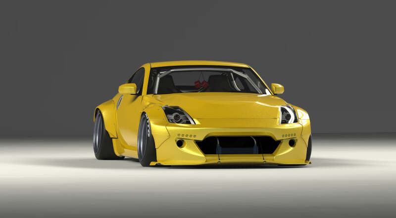 GReddy 2003-2008 Nissan 350Z Rocket Bunny Full Wide-Body Aero Kit - photo 10