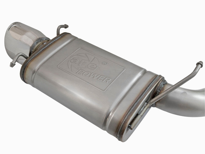 aFe MACH Force-Xp 3in Cat-Back Stainless Steel Dual Exhaust System with Polished Tips 2009-2015 Cadillac CTS-V - photo 3