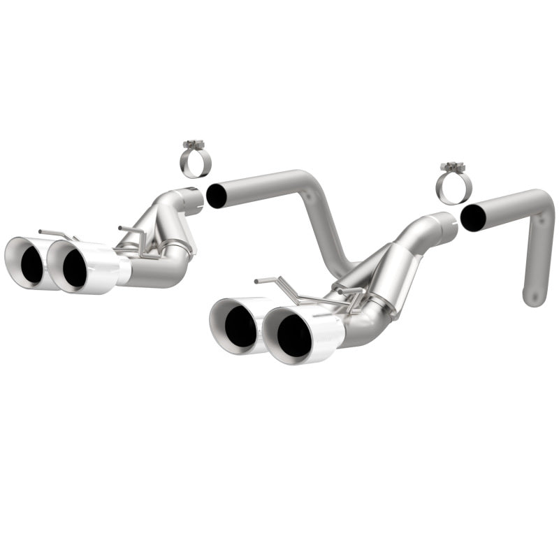 Magnaflow 2009-2011 Chev Corvette V8 6.2L Comp Series Quad Center Rear Exit SS Cat-Back Perf Exhaust