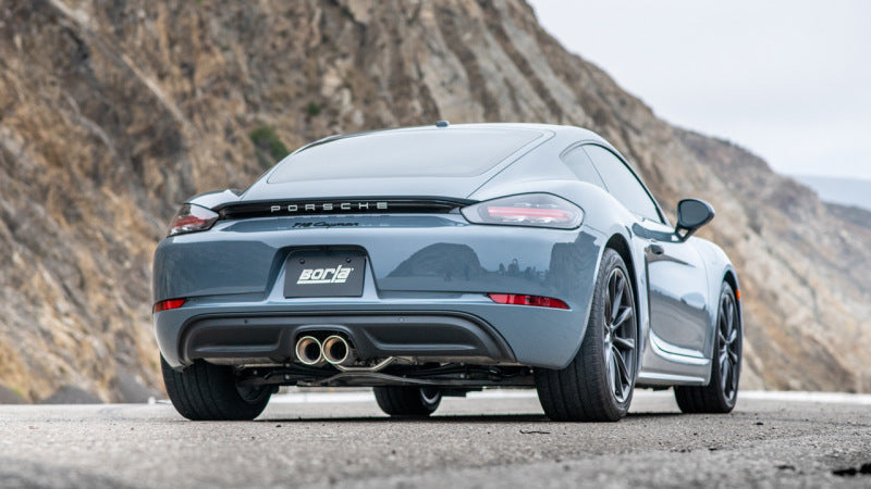 Borla 2017-2022 Porsche Cayman/Boxster 718 2.0L 4 Cyl. AT/MT RWD 2DR 2.25in S-Type Exhaust - photo 2
