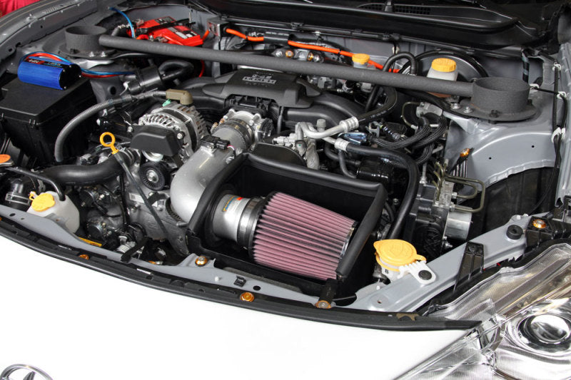 K&N 2013 Subaru BRZ 2.0L / 13 Scion FR-S 2.0L Silver 69 Series Typhoon Intake (knn69-8619TS) - photo 7