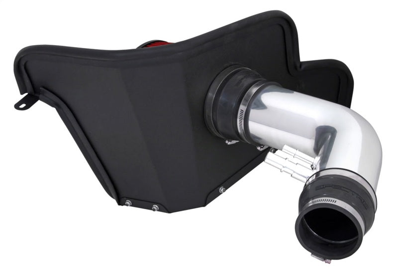 Spectre 2015-2016 Ford Mustang V6-3.7L F/I Air Intake Kit - Polished w/Red Filter (spe9041) - photo 2