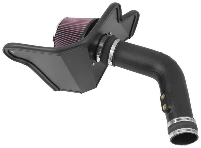 K&N 2015-2017 Ford Mustang 3.7L V6 F/I Performance Intake Kit (knn57-2594) - photo 4
