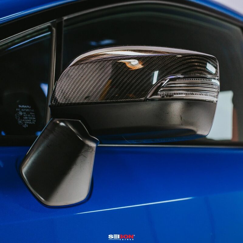 Seibon 2015-2020 Subaru WRX / STI Carbon Fiber Mirror Caps - photo 6