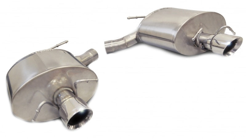 CORSA Performance 2011-2014 Cadillac CTS Wagon V 6.2L V8 Polished Sport Axle-Back Exhaust - photo 2