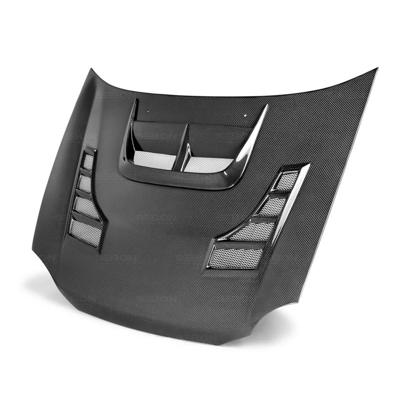 Seibon 2002-2003 Subaru WRX CW Carbon Fiber Hood