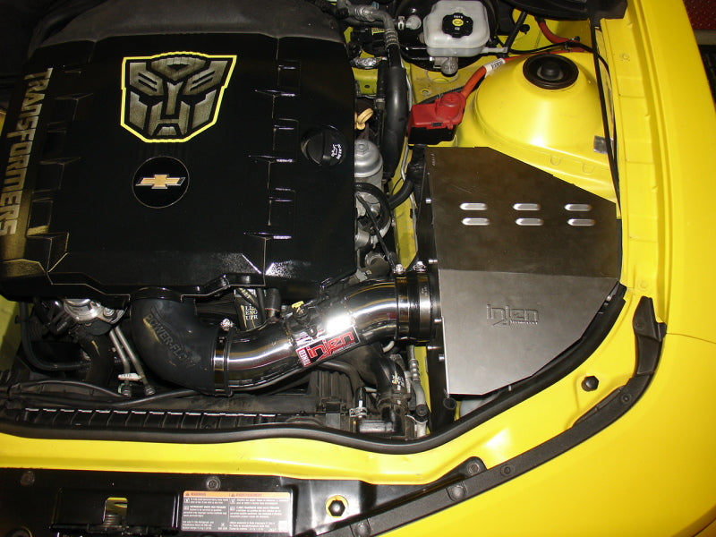 Injen 2010 Camaro 3.6L V6 Wrinkle Black Power-Flow Short Ram Air Intake System (injPF7011WB) - photo 3