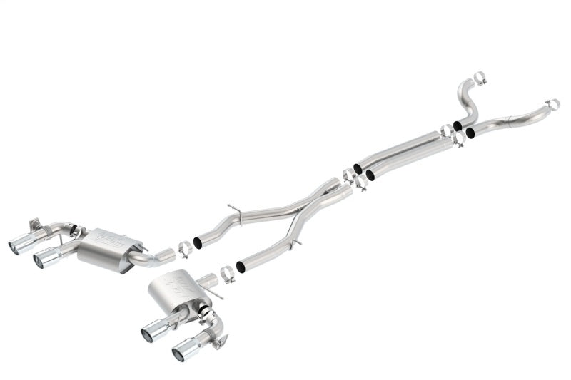 Borla 2017+ Chevrolet Camaro ZL1 6.2 ATAK Cat-Back Exhaust with Dual Split Rear Exit - photo 3