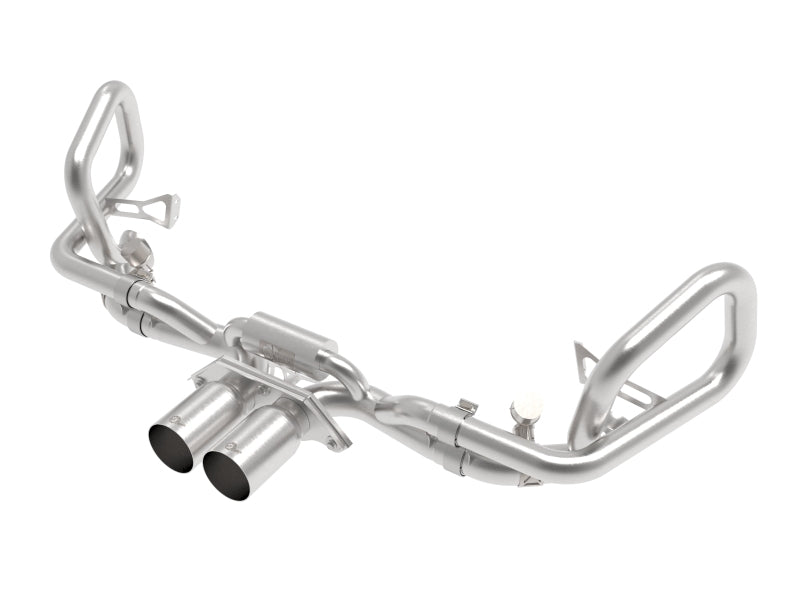 aFe 2014-2016 Porsche 911 GT3 991.1 H6 3.8L MACH Force-Xp 304 Stainless Steel Cat-Back Exhaust System with Brushed Tips