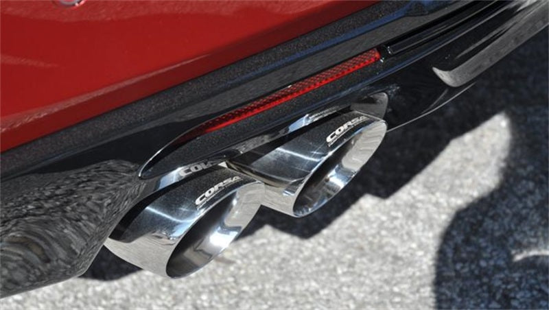 CORSA Performance 2017-2024 Chevrolet Camaro SS 6.2L V8 2.75in Polished Sport Axle-Back Exhaust - photo 2