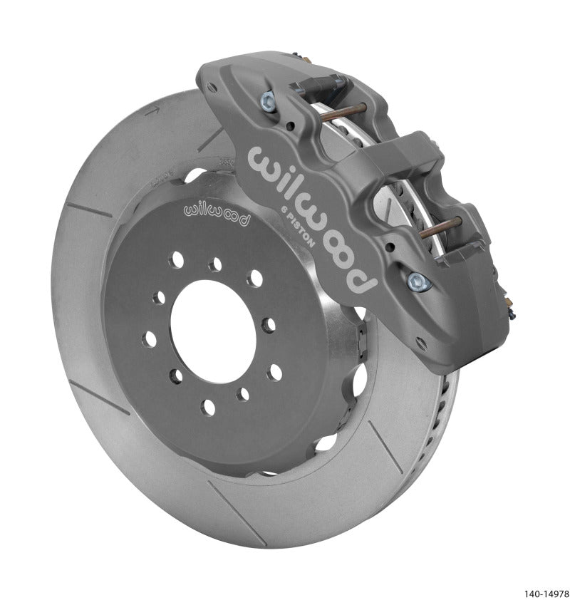 Wilwood 2000-2006 BMW M3 E46 Aero6R/ST Front Road Race Brake Kit (14in)