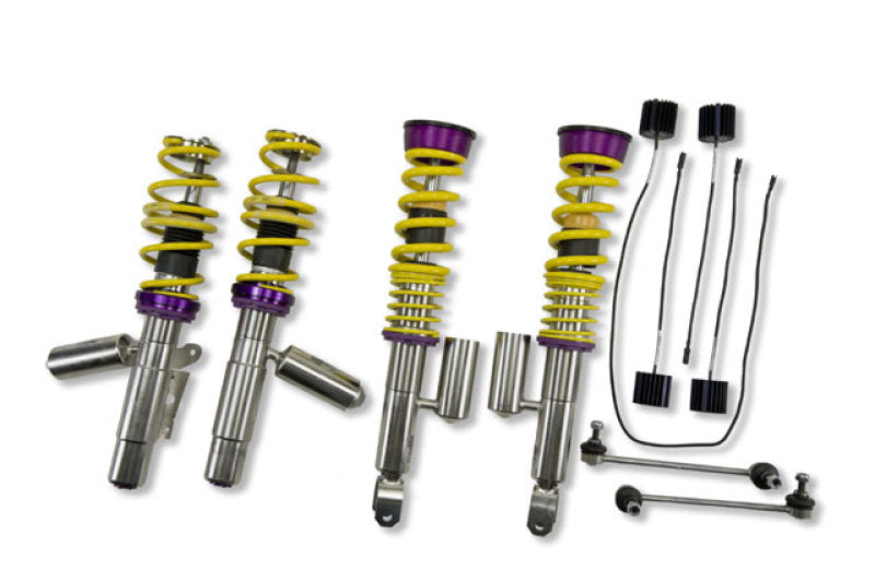 KW V3 Coilover Kit for Porsche 911 (997) Turbo Coupe w/ PASM (Must Deactivate PASM) (35271034)