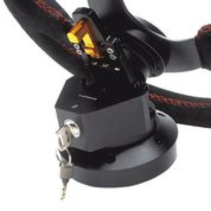 NRG Steering Wheel Quick Tilt System w/ Lock - Black (SRT-100BK) - photo 2