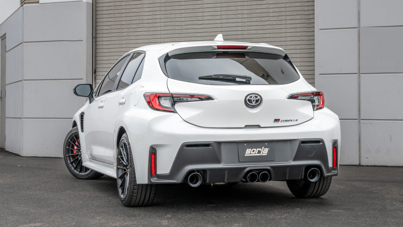 Borla 2023-2024 Toyota GR Corolla ATAK Cat-Back System with Black Tips - photo 2