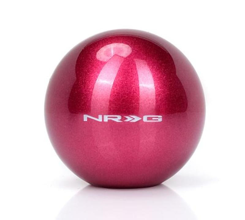 NRG Fuchsia Sparkly Painted Titanium Round Shifter Heavy Weight (SK-350FH)