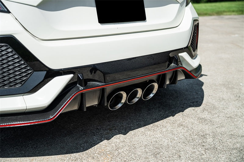 CORSA Performance 2017-2021 Honda Civic Type R 3in Cat-Back Exhaust - Polished Pro-Series Tri 4.5in Tip (Xtreme) - photo 3