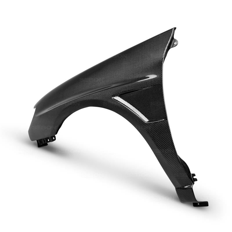 Seibon 2006-2007 Subaru WRX/STI (Sedan Only) 10mm Wider Carbon Fiber Fenders - photo 3