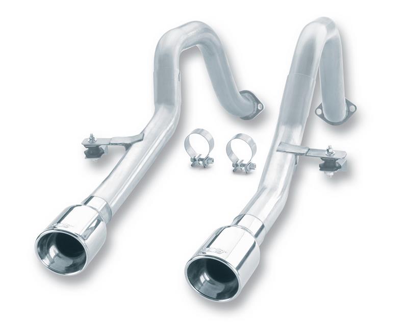Borla 1997-2004 Chevrolet Corvette 5.7L 8cyl RWD Very Aggressive Cat-Back Exhaust - Off-Road/Racing - photo 4