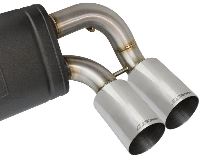 aFe 2016-2018 BMW M2 L6-3.0L MACH Force-Xp 3in to 2.5in 304 Stainless Steel Cat-Back Exhaust System-Quad Polish Tips - photo 2