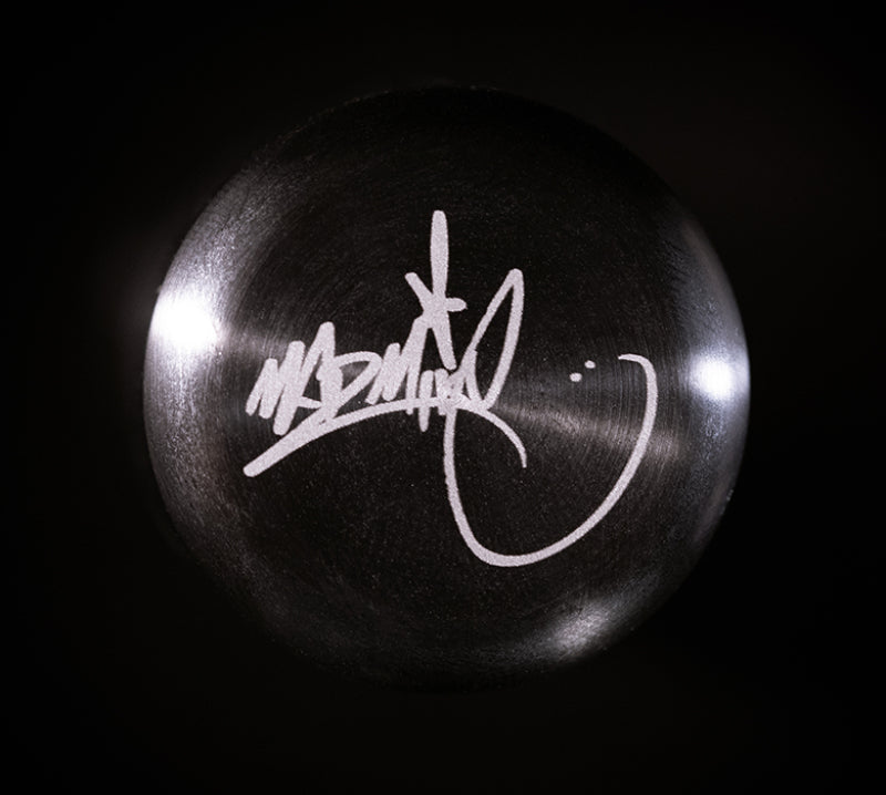 NRG Universal Shift Knob - Heavy Weight - Mad Mike Signature Short Shifter - Black Chrome (SK-450BC-MM) - photo 3