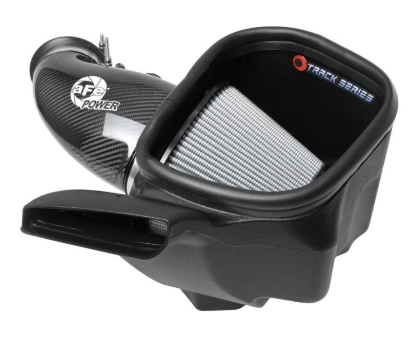 aFe 2012-2021 Jeep Grand Cherokee 6.4L Track Series Carbon Fiber Cold Air Intake w/Pro Dry S Filter (afe57-10014D)