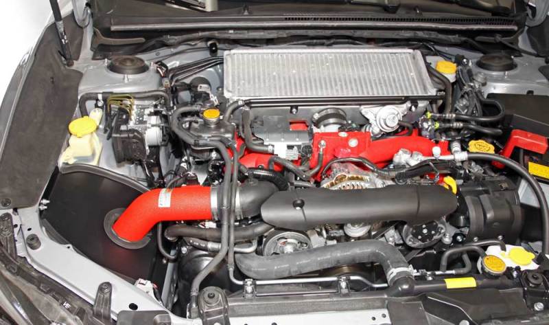 K&N 2015 Subaru WRX-STI 2.5L H4 Red Typhoon Short Ram Intake (knn69-8007TWR) - photo 4